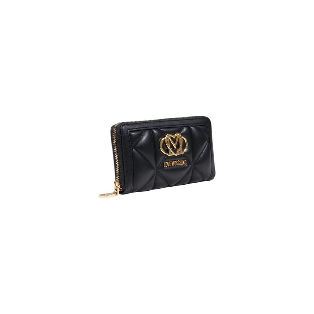 Love Moschino Black Polyethylene Wallet | Regal Royce
