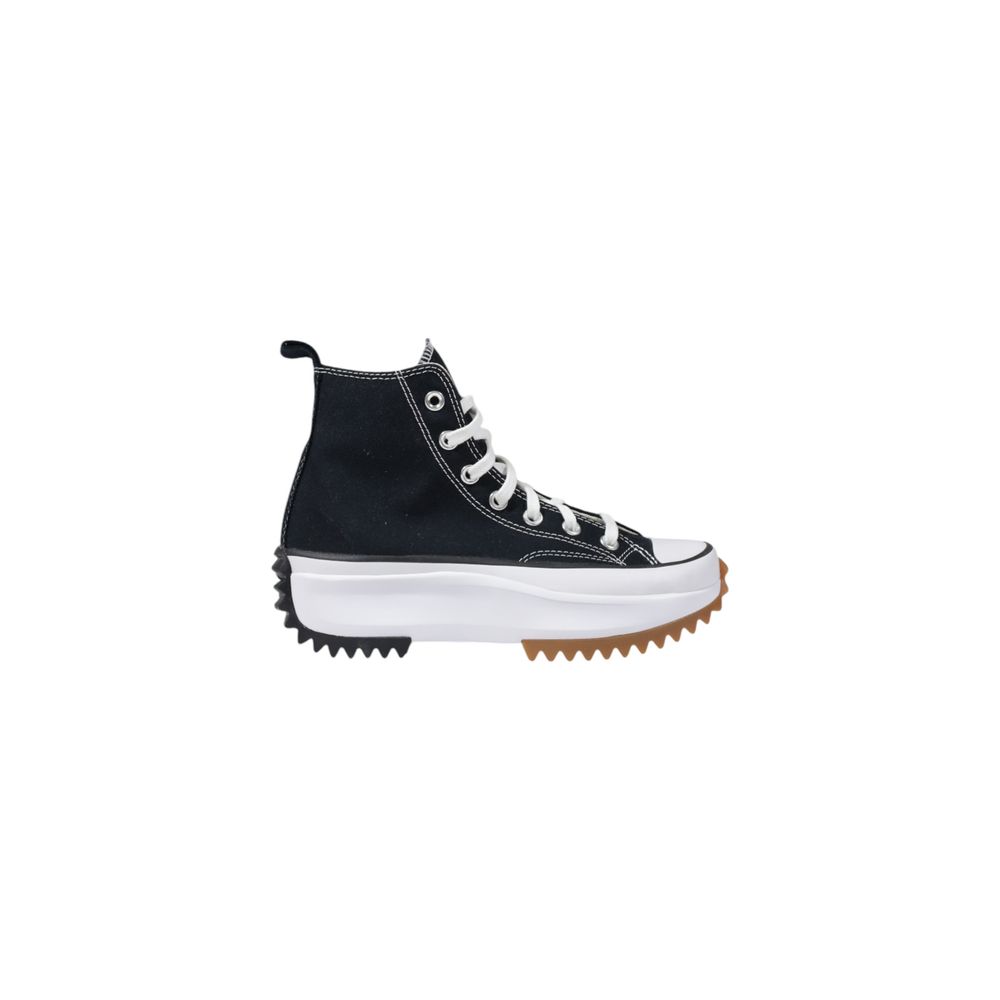 Converse Black And White Fabric Chunky Sneakers | Regal Royce