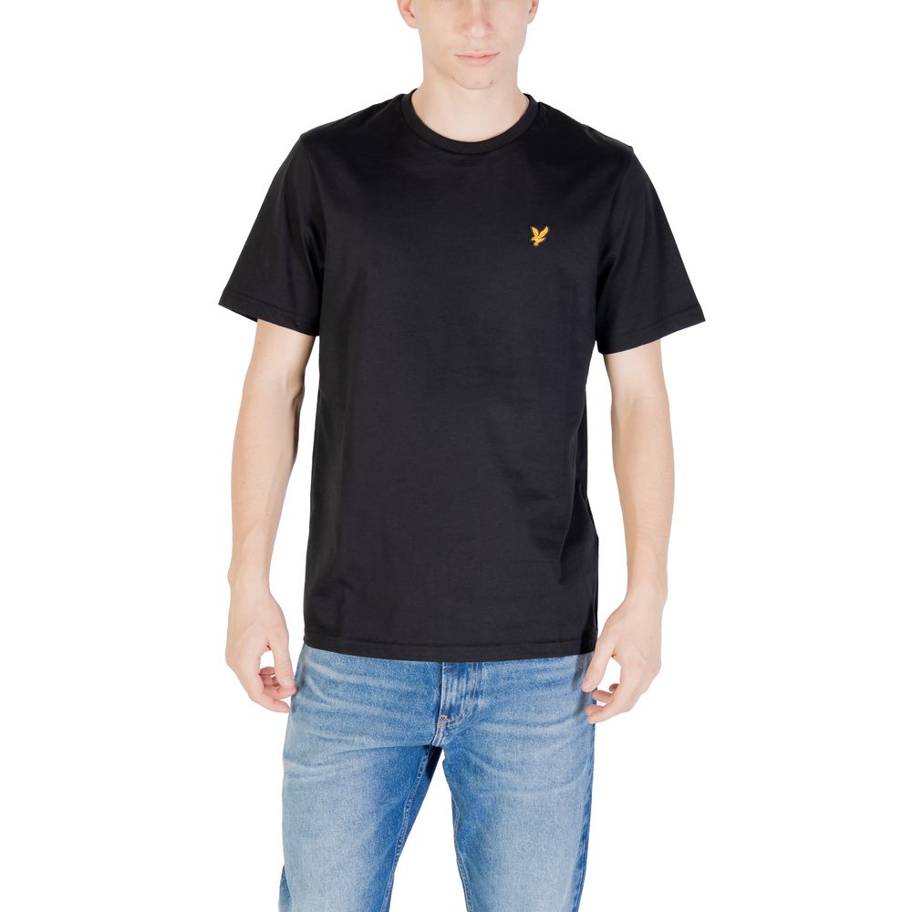 Lyle & Scott Black Cotton T-Shirt | Regal Royce