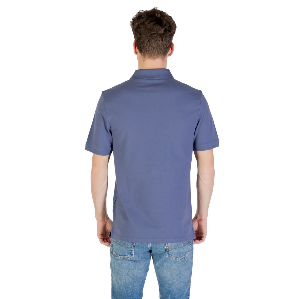 Lyle & Scott Blue Cotton Polo Shirt | Regal Royce