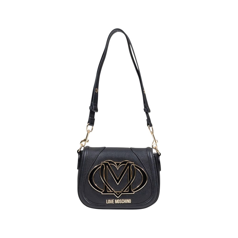 Love Moschino Black Polyethylene Handbag | Regal Royce