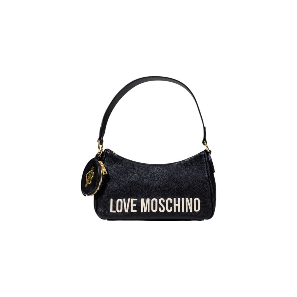 Love Moschino Black Polyethylene Handbag | Regal Royce