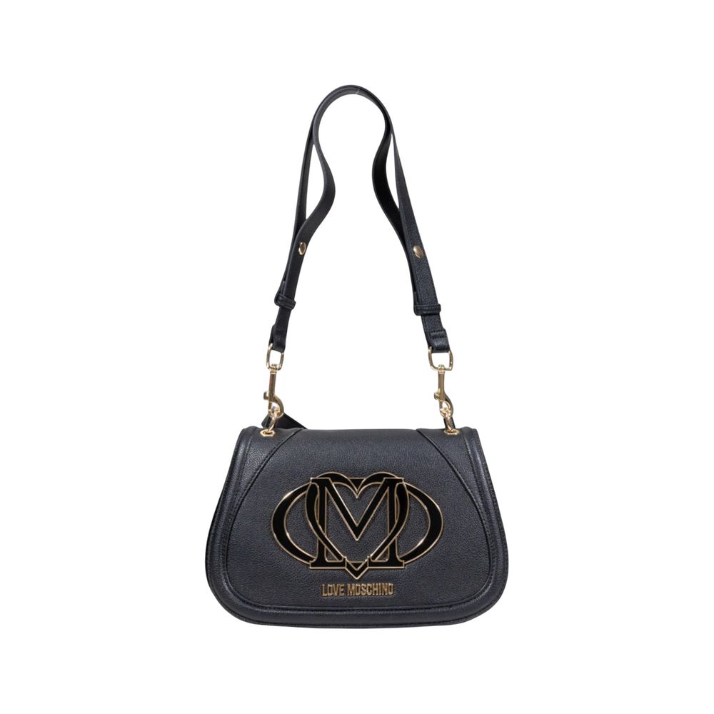 Love Moschino Black Polyethylene Handbag | Regal Royce