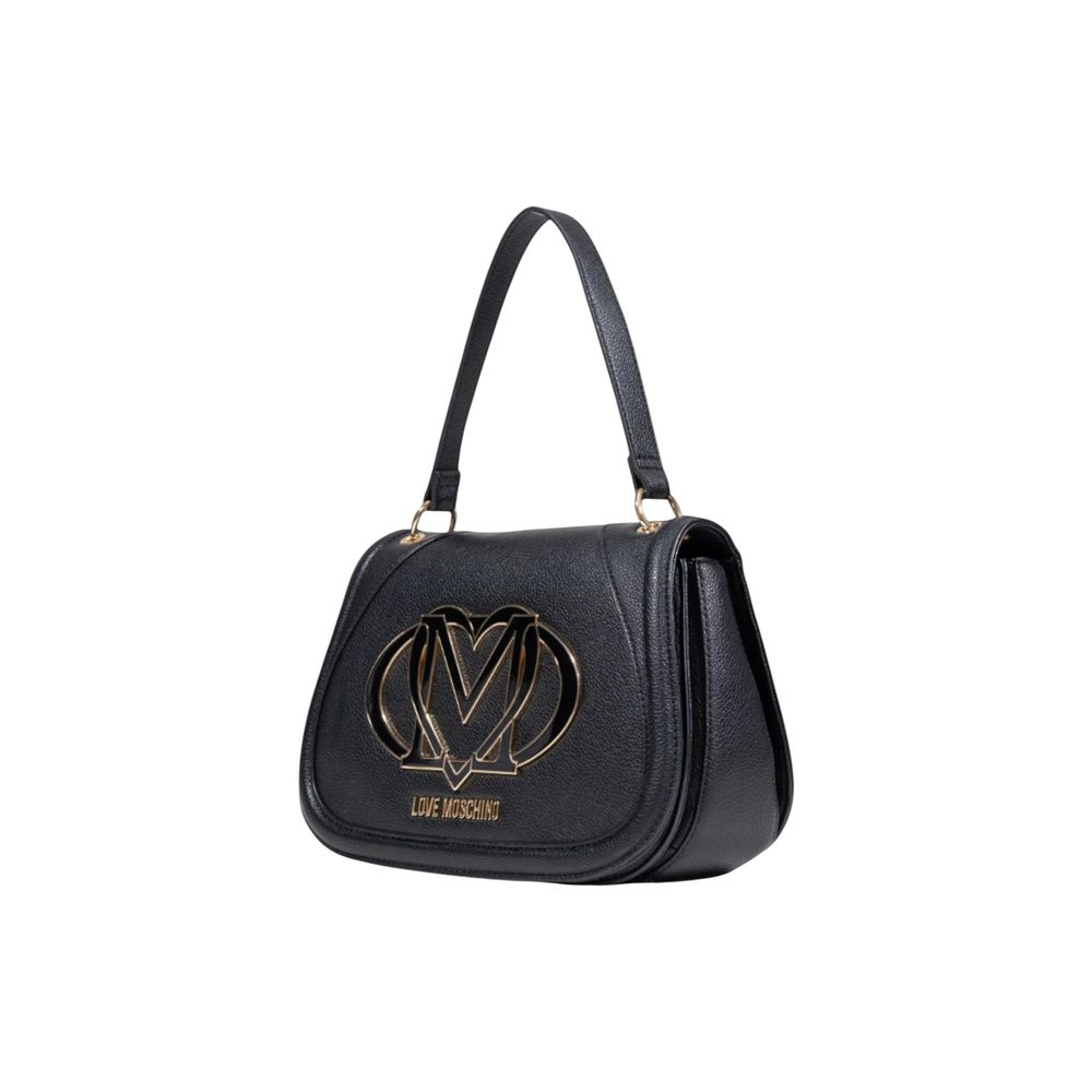 Love Moschino Black Polyethylene Handbag | Regal Royce
