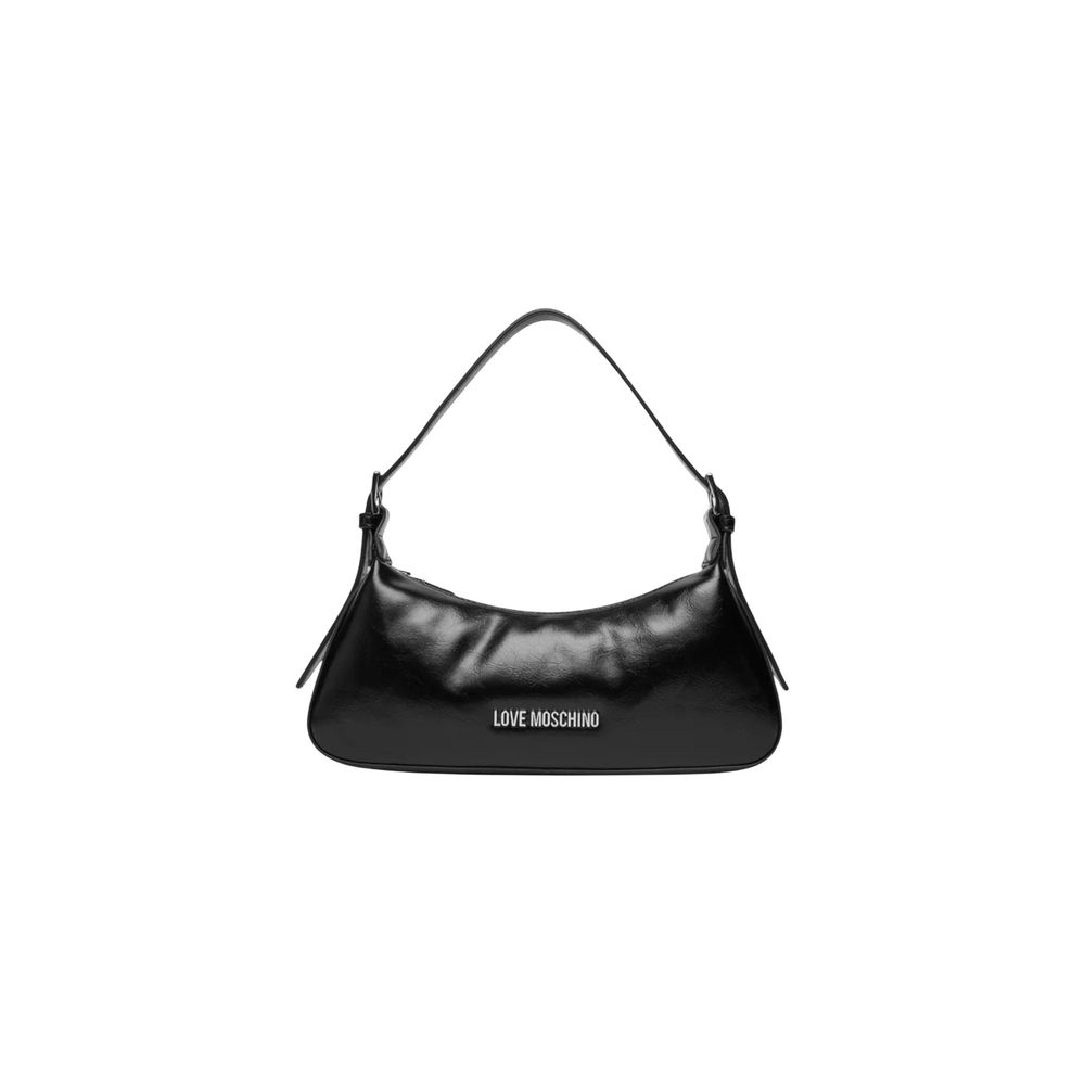 Love Moschino Black Polyethylene Handbag | Regal Royce