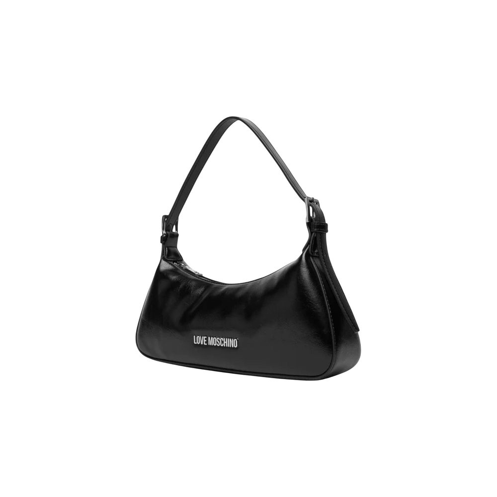 Love Moschino Black Polyethylene Handbag | Regal Royce