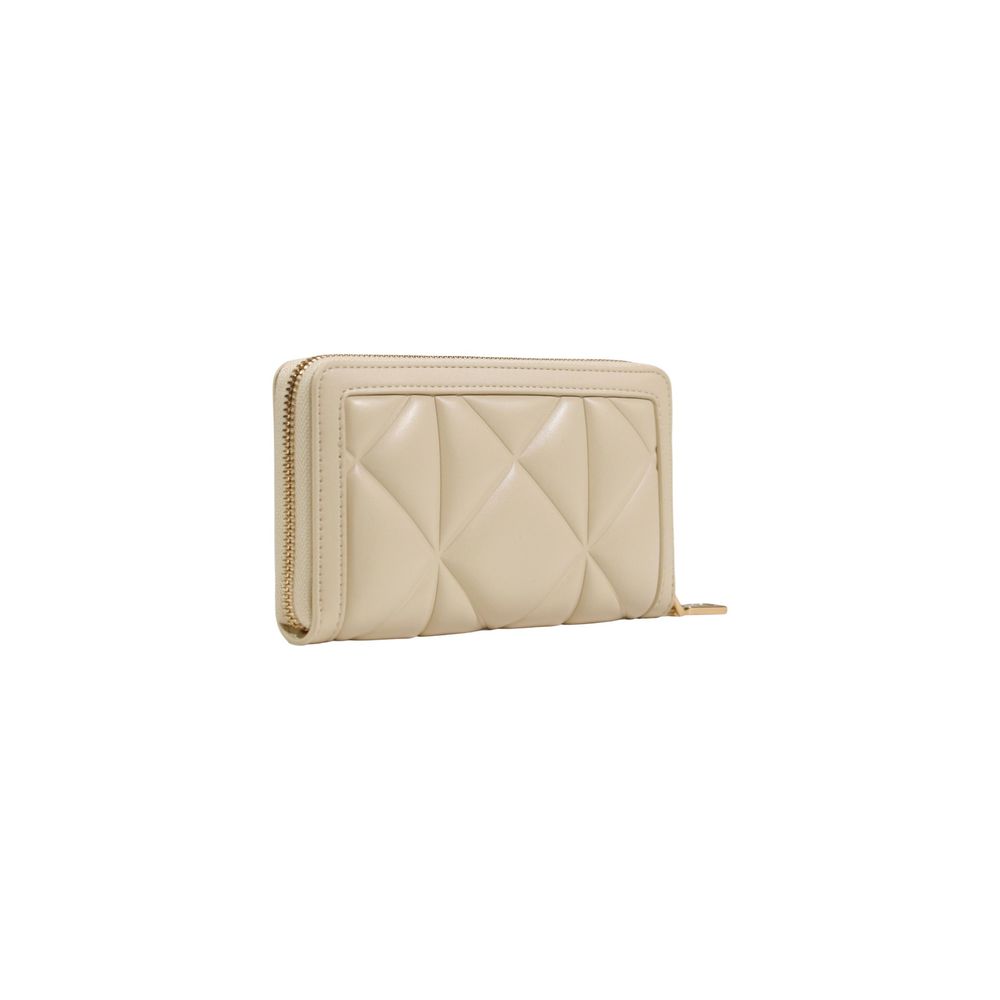 Love Moschino Cream Artificial Leather Wallet | Regal Royce