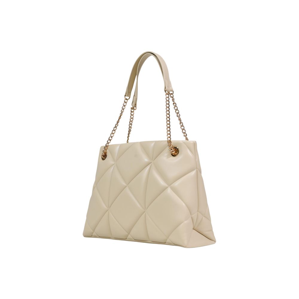Love Moschino Beige Artificial Leather Handbag | Regal Royce