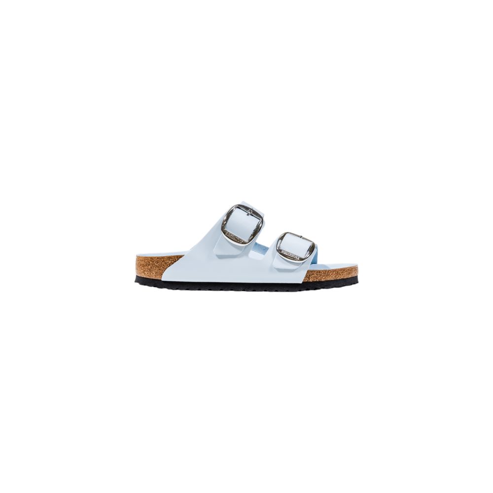 Birkenstock Blue Artificial Leather Slippers | Regal Royce