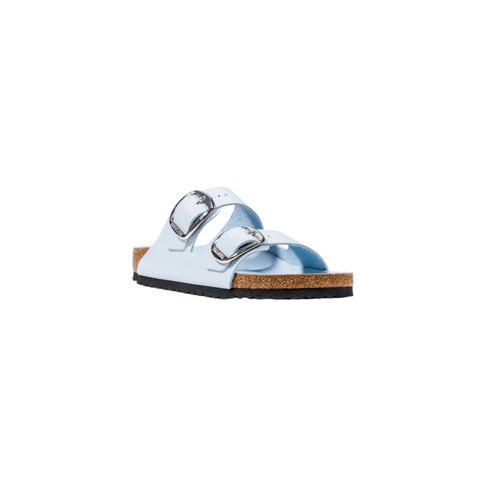 Birkenstock Blue Artificial Leather Slippers | Regal Royce