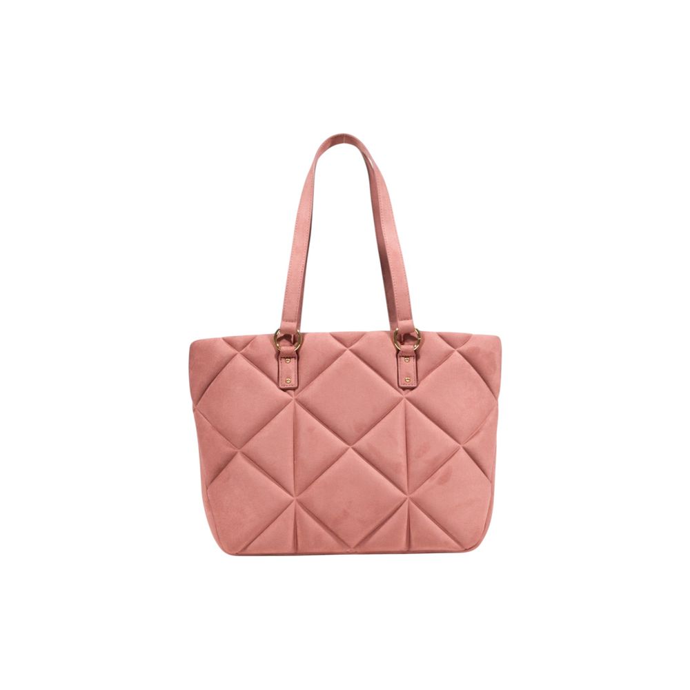 Love Moschino Pink Suede Leather Handbag | Regal Royce