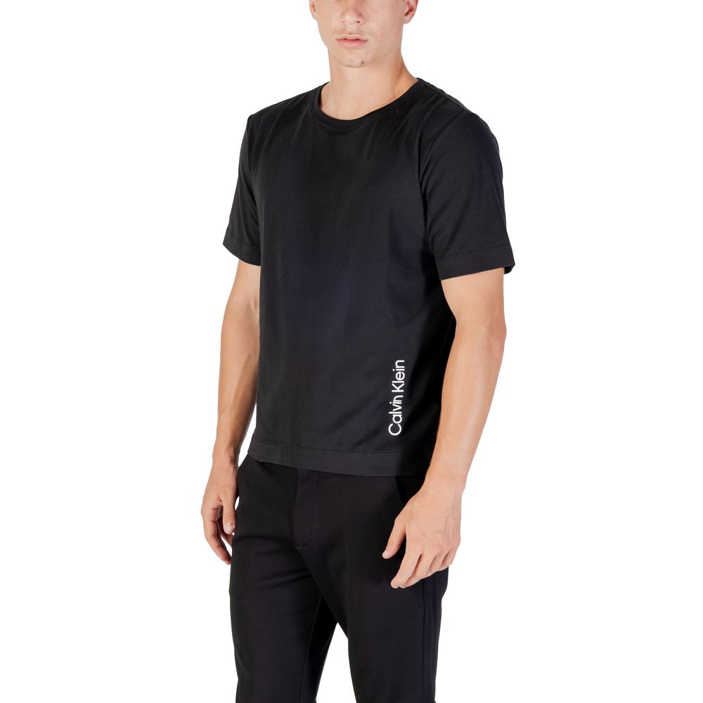Calvin Klein Sport Black Cotton T-Shirt | Regal Royce