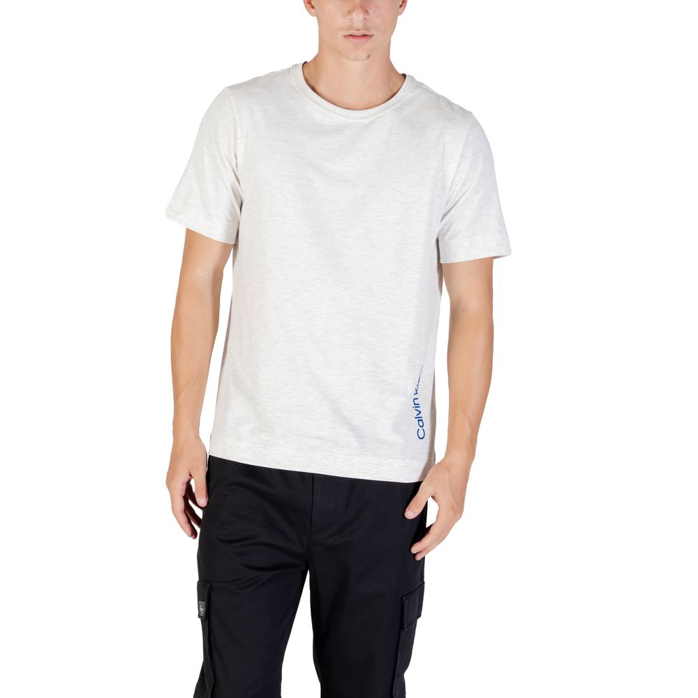 Calvin Klein Sport Gray Cotton T-Shirt | Regal Royce