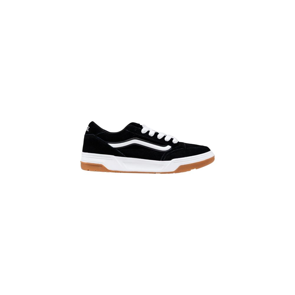 Vans Black And White Suede Leather Low Top Sneakers | Regal Royce