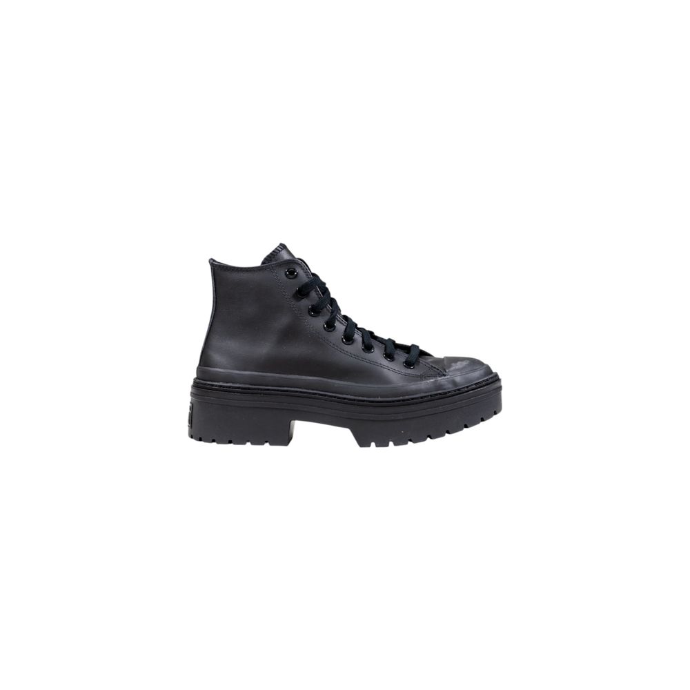 Converse Black Leather Ankle Boots | Regal Royce
