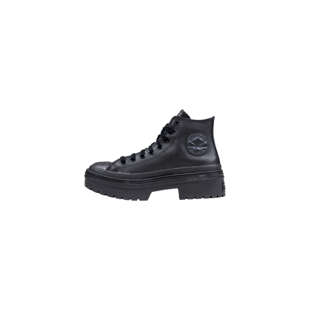 Converse Black Leather Ankle Boots | Regal Royce