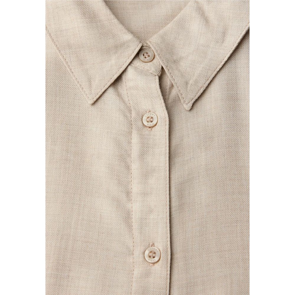 Street One Beige Viscose Blouse | Regal Royce