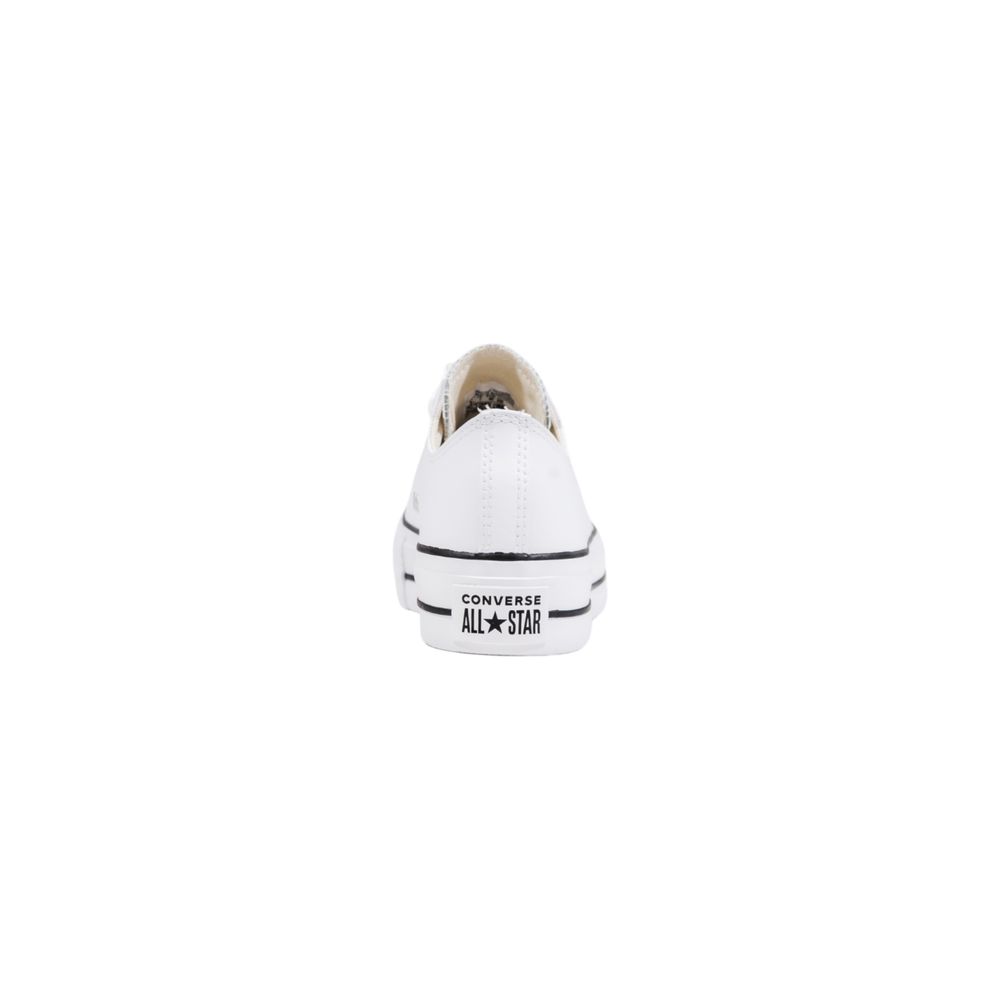 Converse White Leather Platform Sneakers | Regal Royce