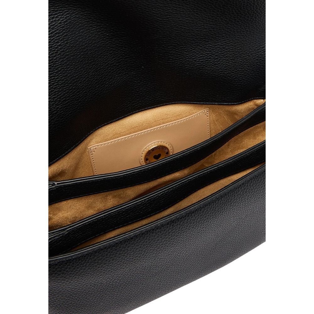 Love Moschino Black Polyethylene Handbag | Regal Royce