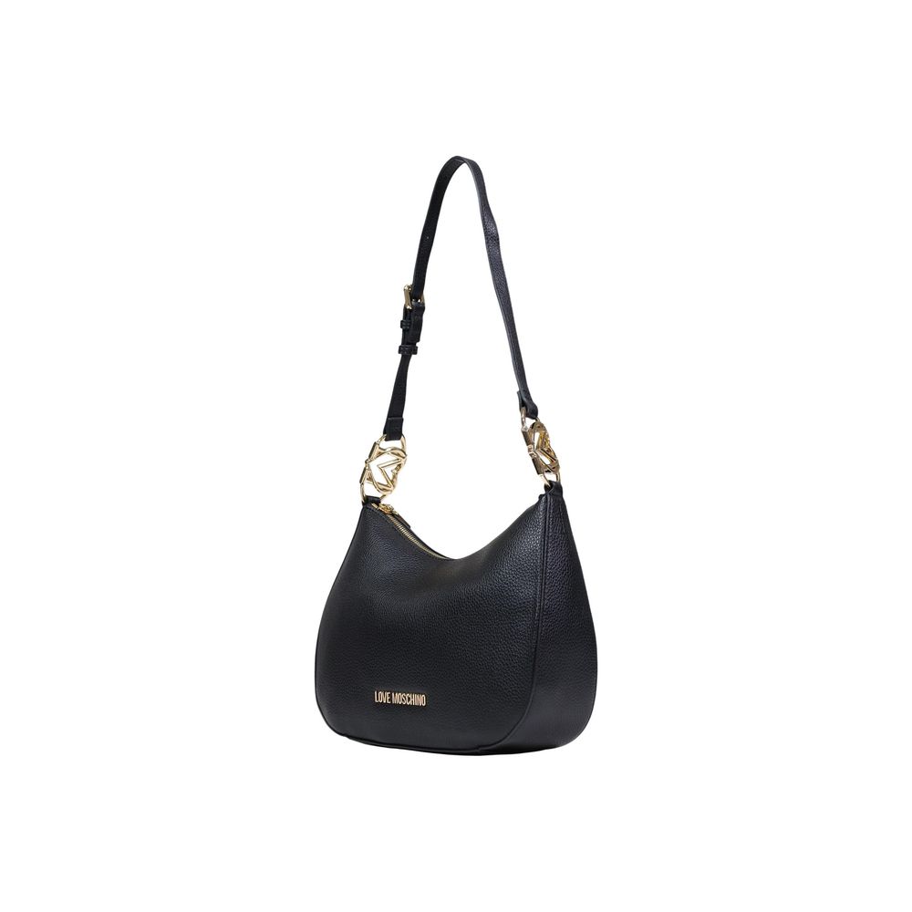 Love Moschino Black Polyethylene Handbag | Regal Royce
