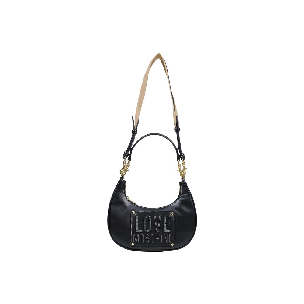 Love Moschino Black Polyethylene Handbag | Regal Royce