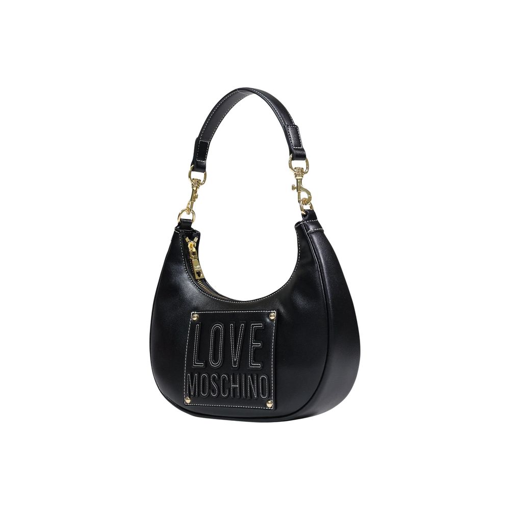 Love Moschino Black Polyethylene Handbag | Regal Royce