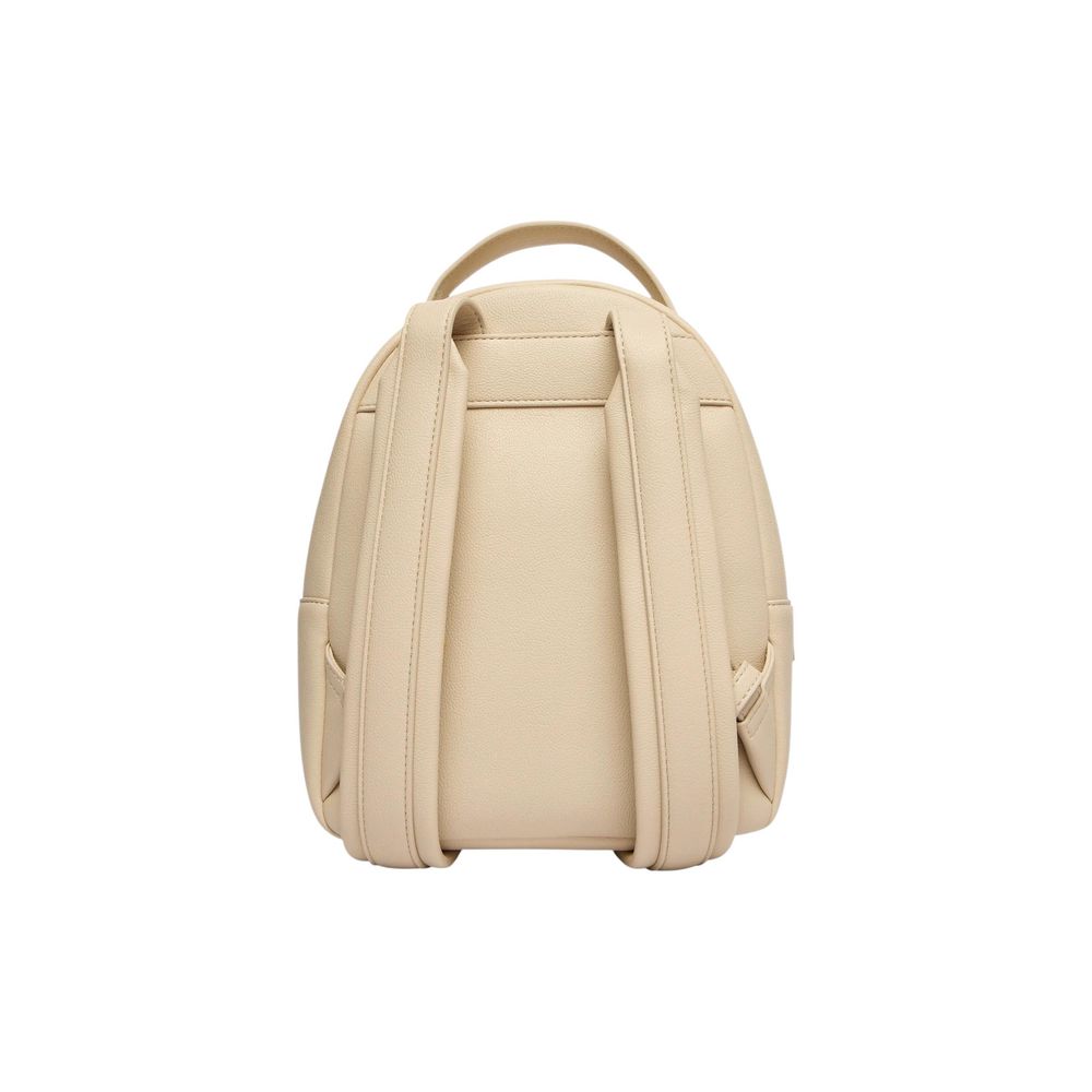 Love Moschino Beige Polyethylene Backpack | Regal Royce