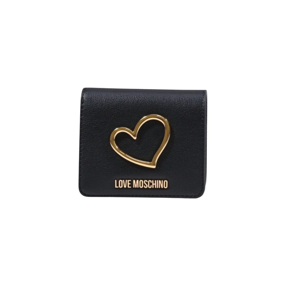 Love Moschino Black Polyethylene Wallet | Regal Royce