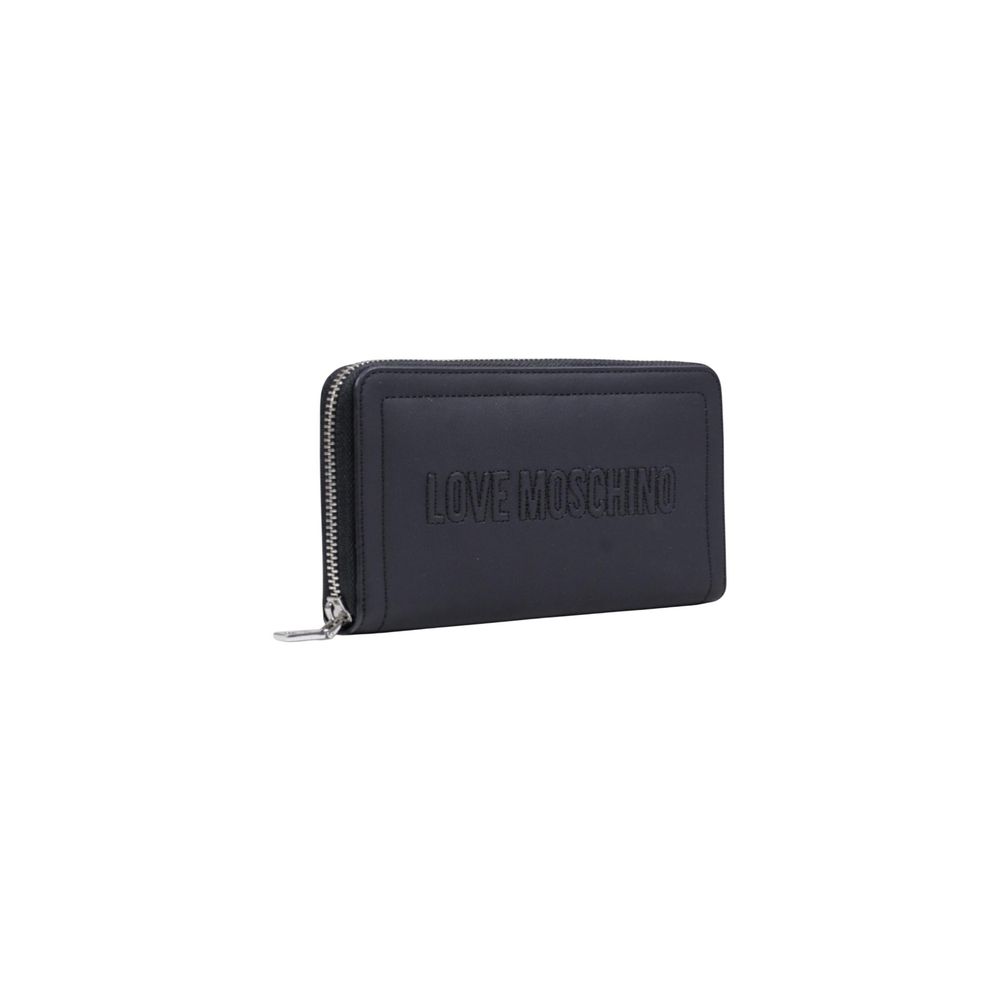 Love Moschino Black Polyethylene Wallet | Regal Royce