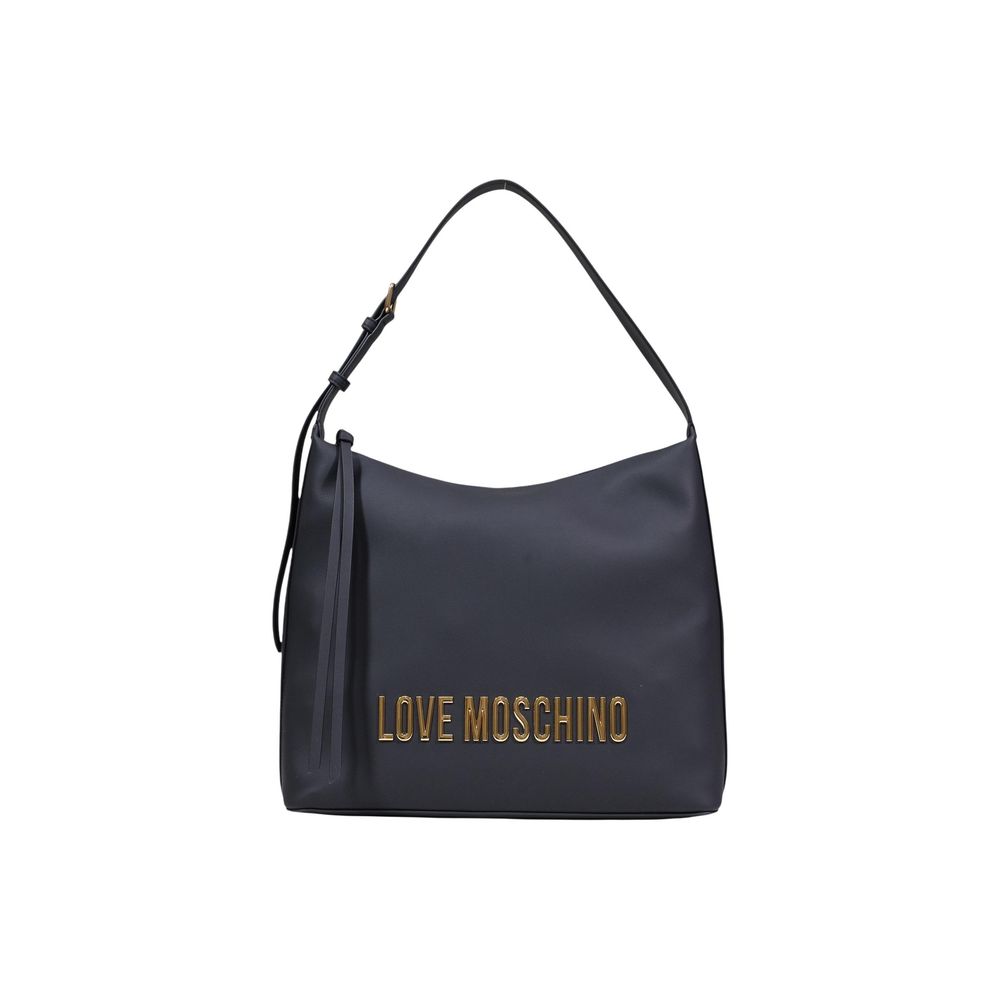 Love Moschino Black Polyethylene Handbag | Regal Royce