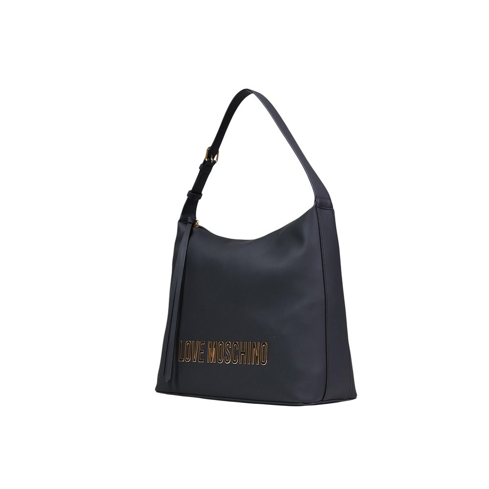 Love Moschino Black Polyethylene Handbag | Regal Royce