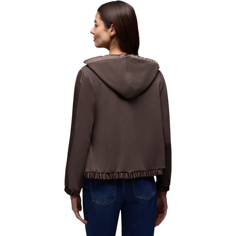 Street One Brown Modal Hoodie | Regal Royce