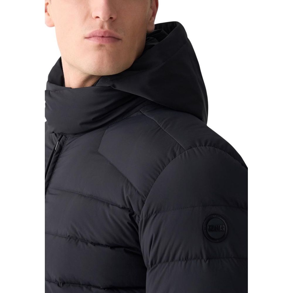 Colmar Originals Black Polyamide Coat | Regal Royce