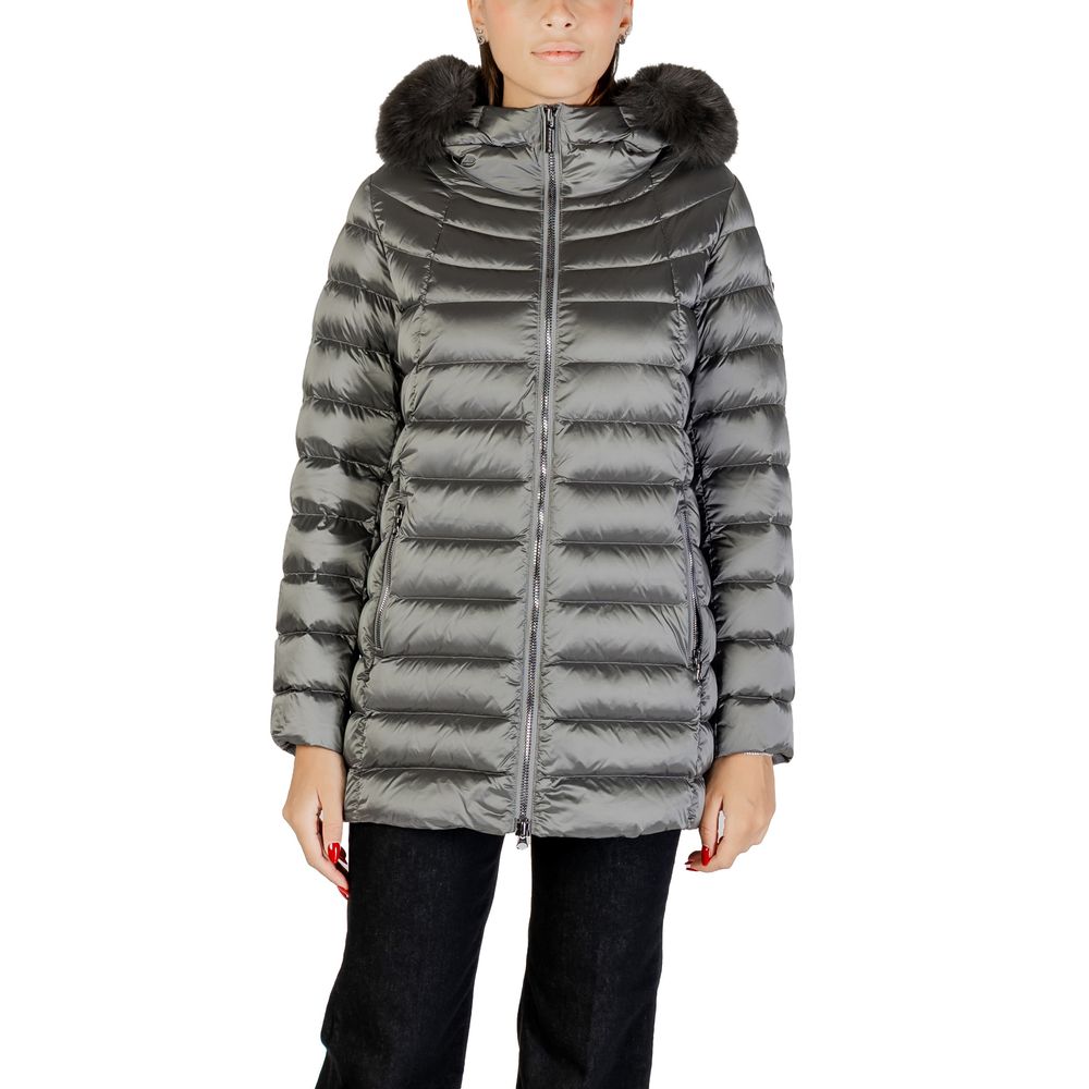 Colmar Originals Gray Polyamide Coat | Regal Royce