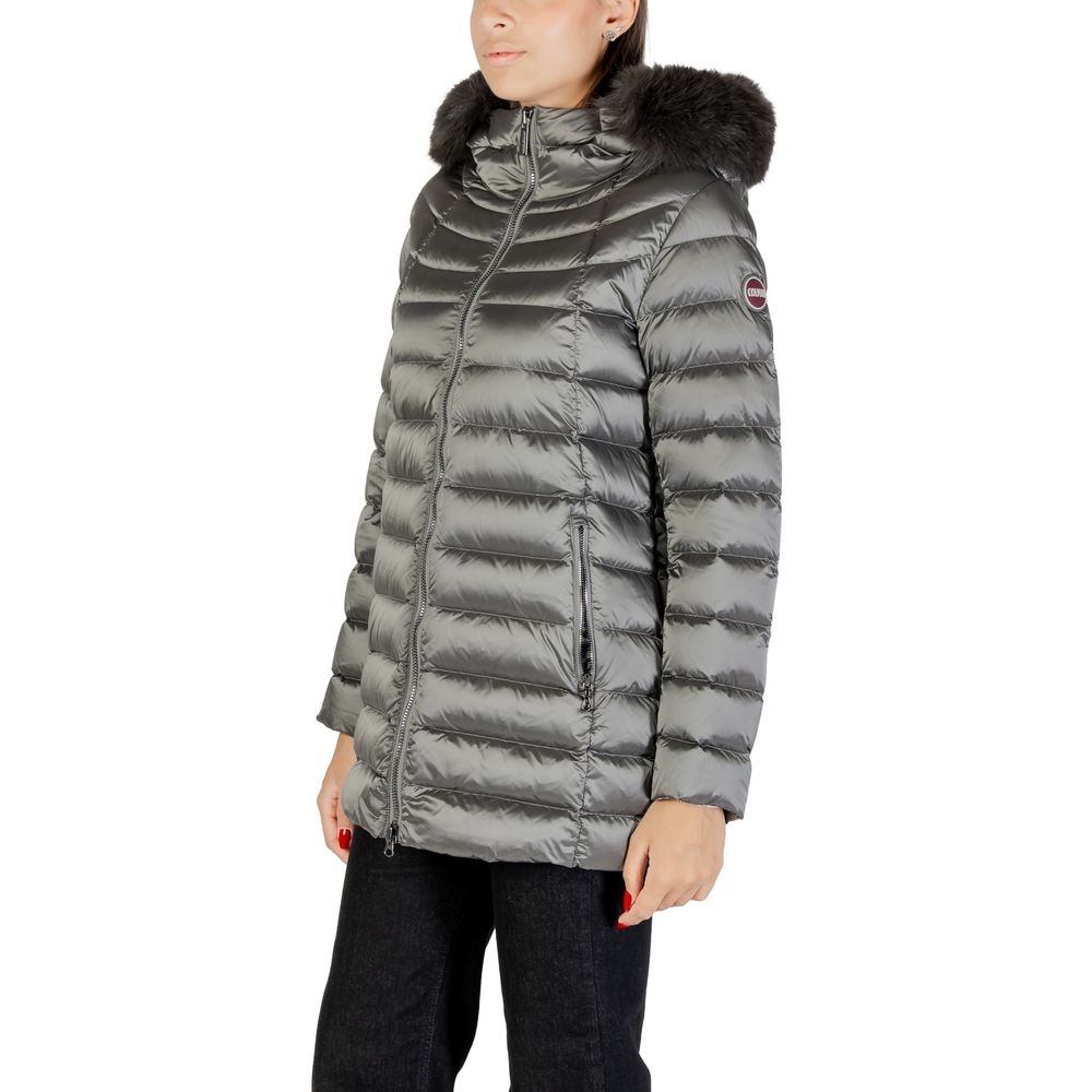 Colmar Originals Gray Polyamide Coat | Regal Royce