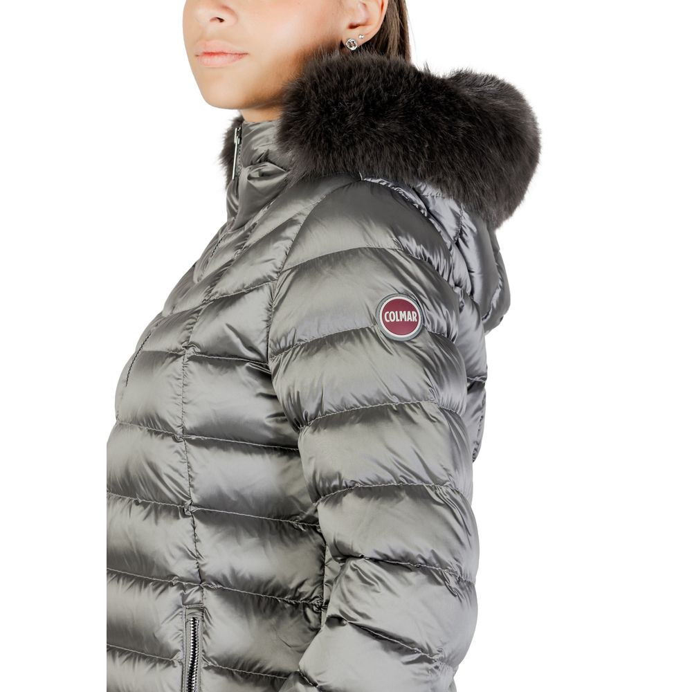 Colmar Originals Gray Polyamide Coat | Regal Royce