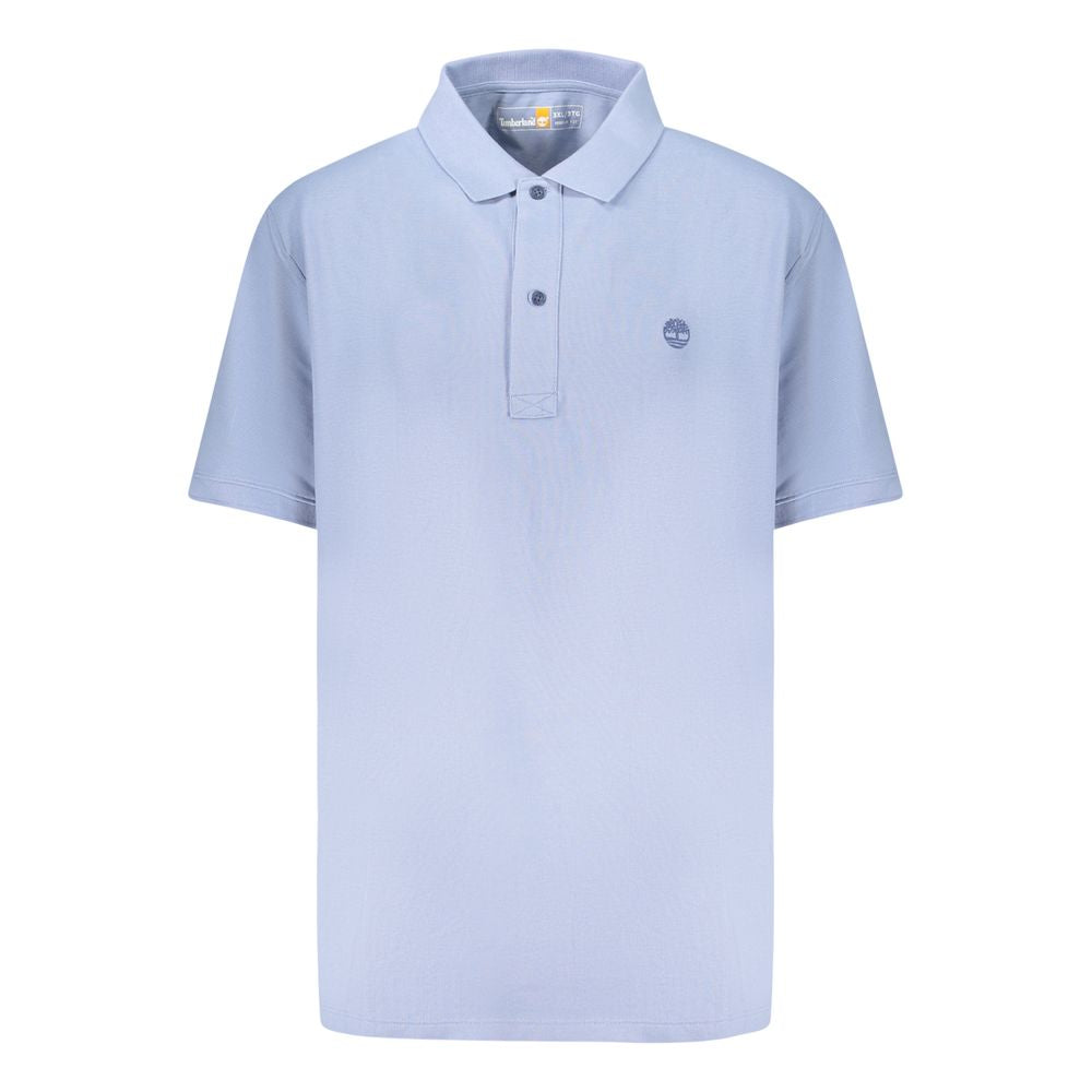 Timberland Azzurro Cotton Men Polo Shirt | Regal Royce