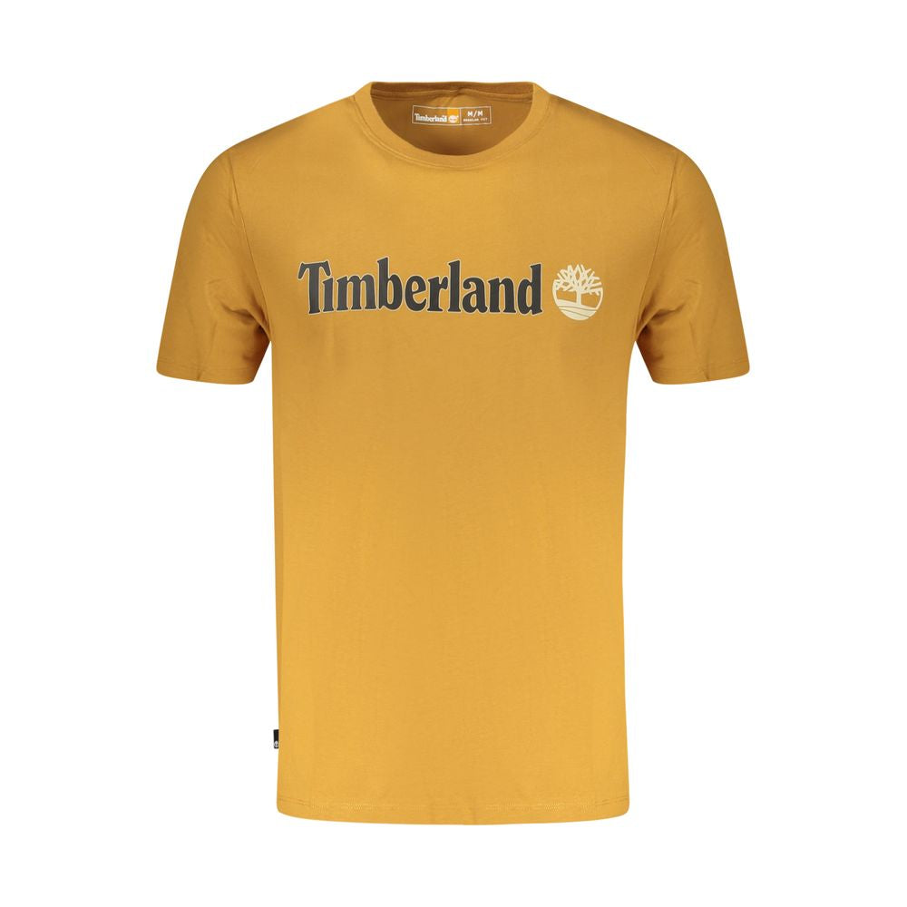 Timberland Marrone Cotton Men T-Shirt | Regal Royce