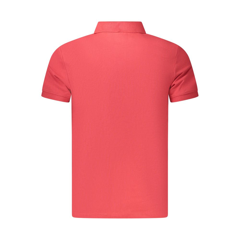 Timberland Red Cotton Men Polo Shirt | Regal Royce