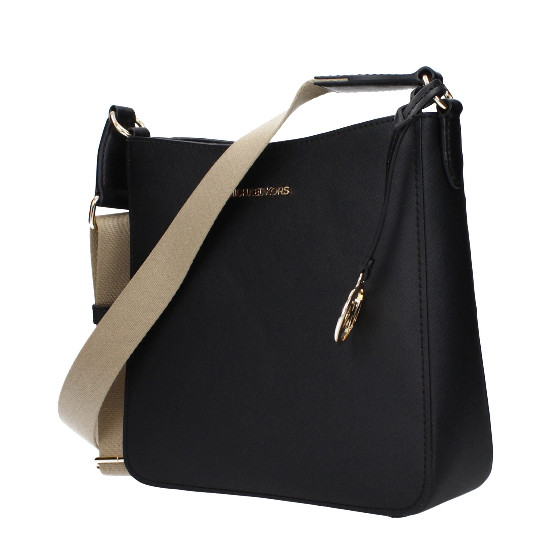 Michael Kors Black Leather Crossbody Bag | Regal Royce