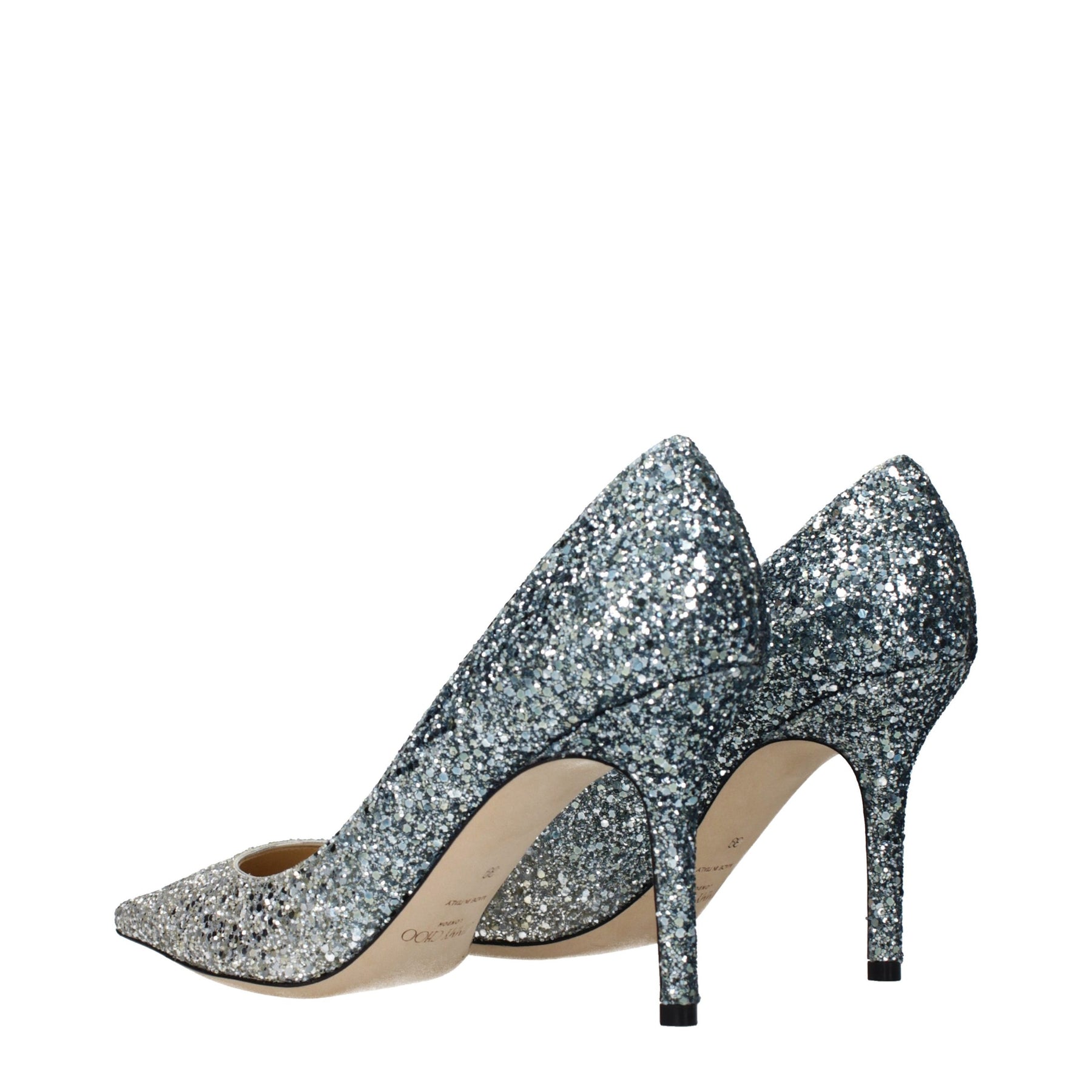 Jimmy Choo Gray Plastic Pumps | Regal Royce