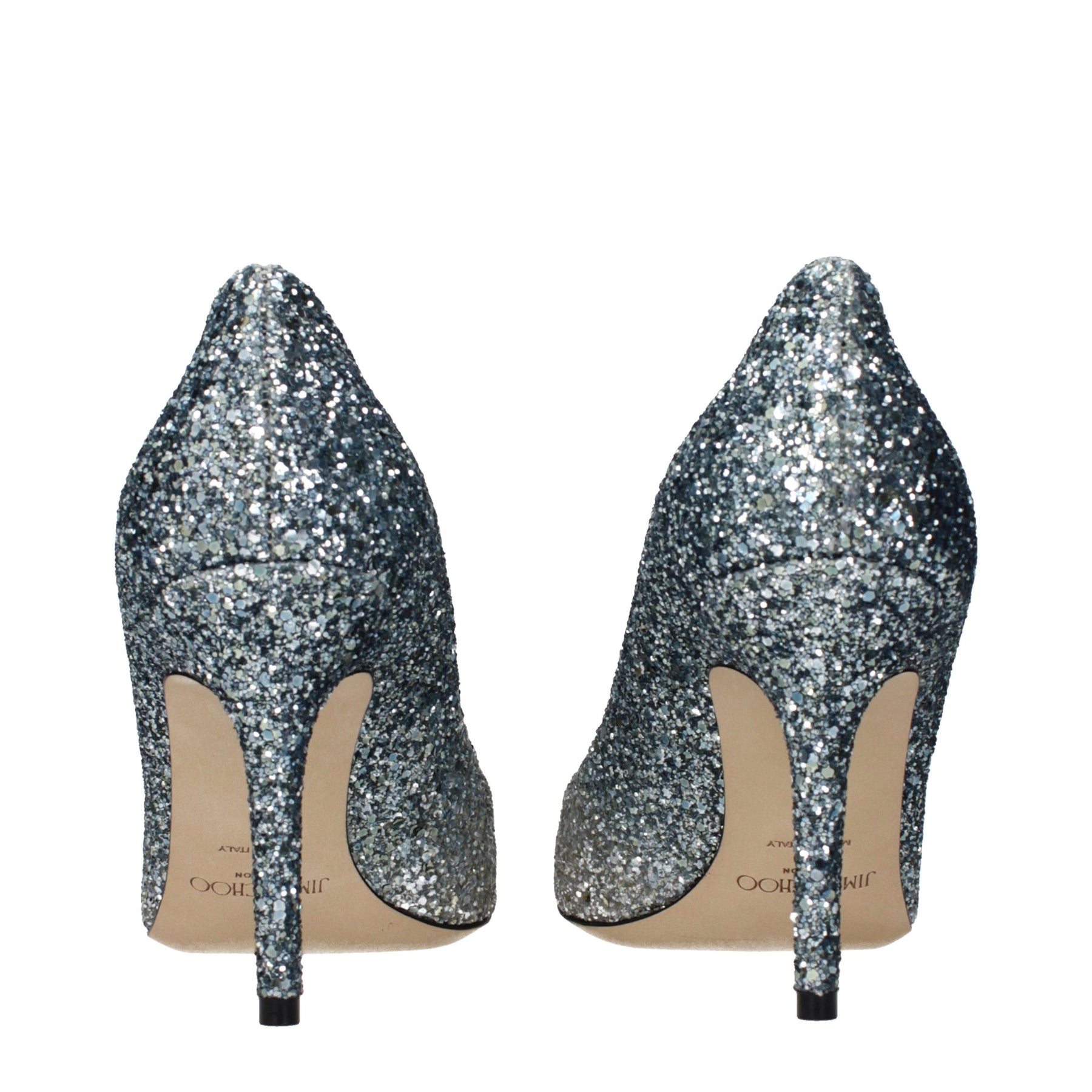 Jimmy Choo Gray Plastic Pumps | Regal Royce