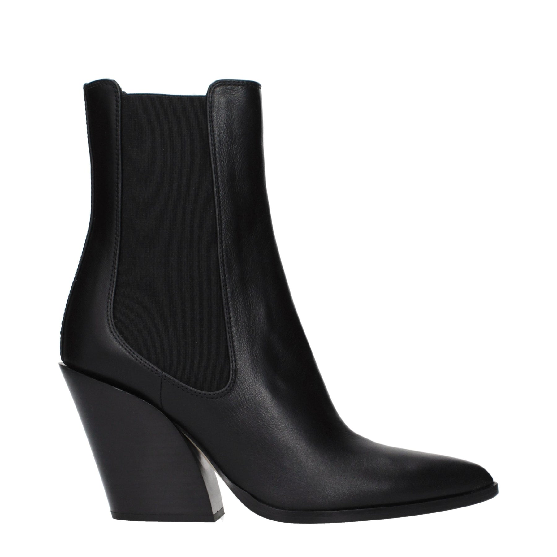 Jimmy Choo Black Leather Ankle Boots | Regal Royce