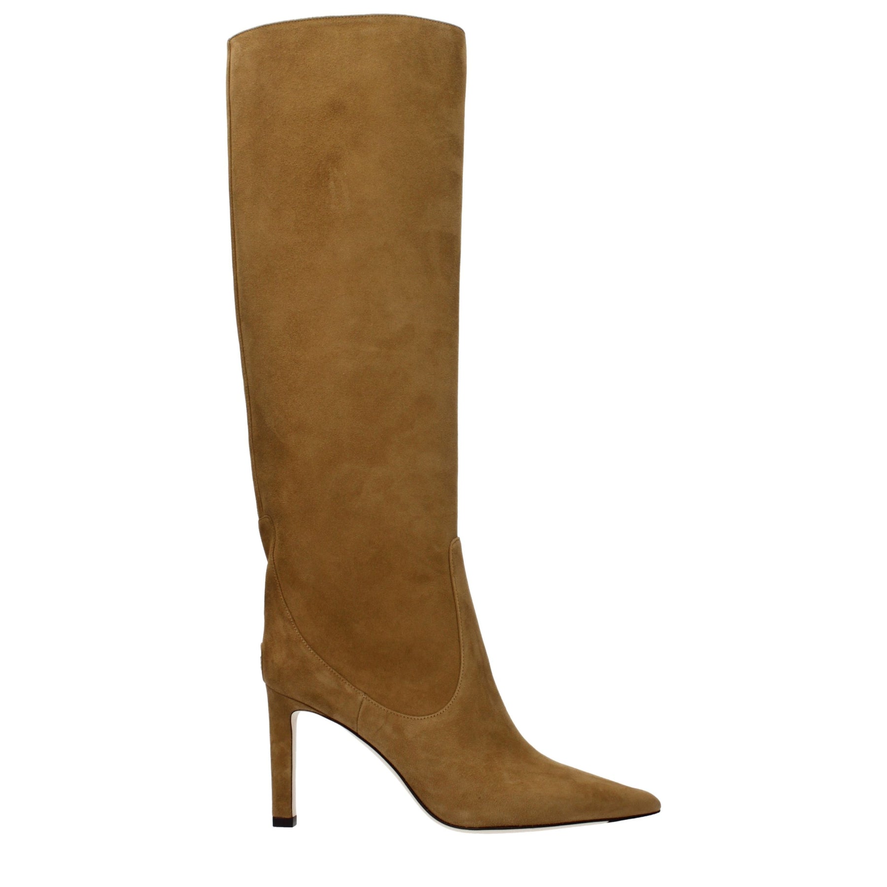 Jimmy Choo Brown Leather High Heel Boots | Regal Royce