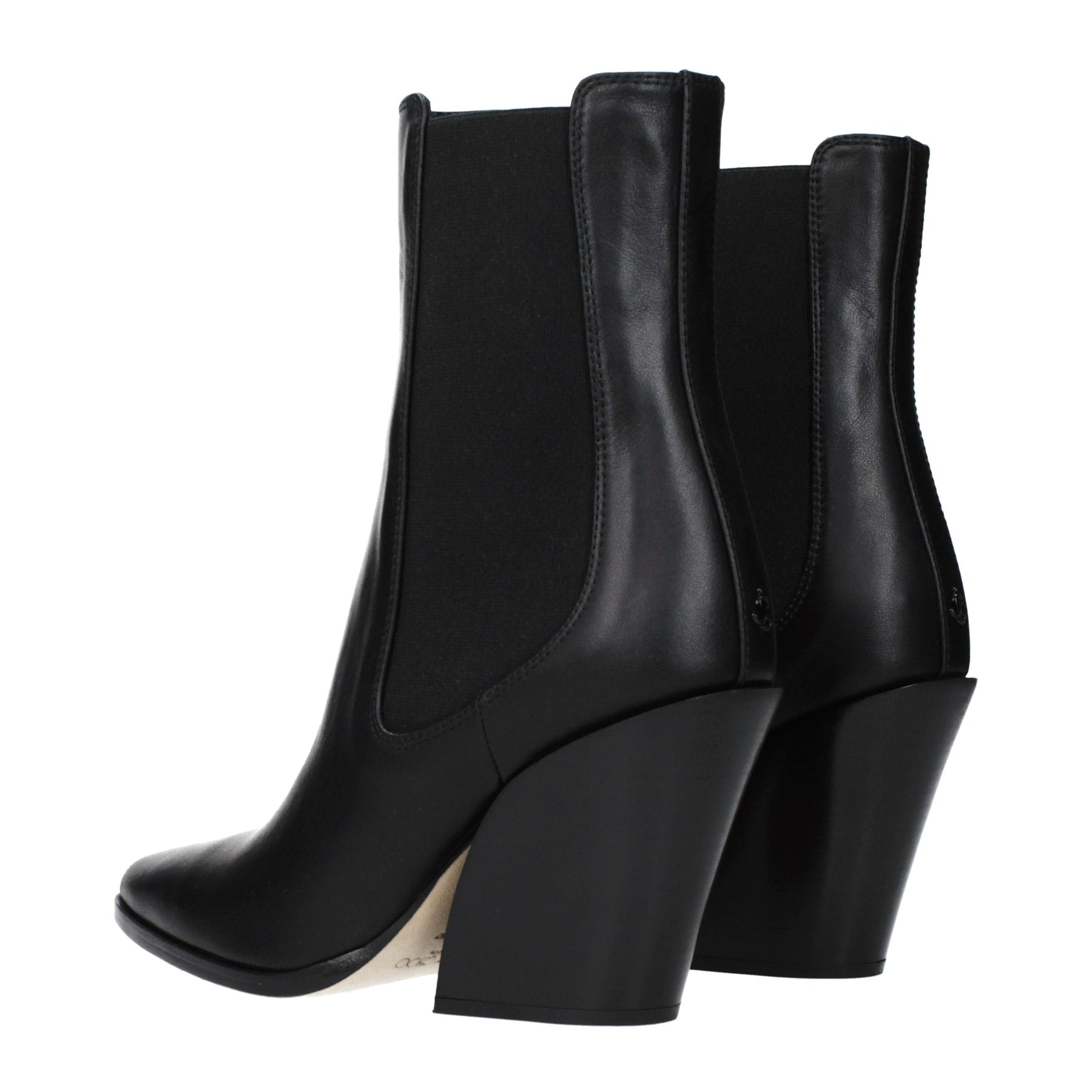 Jimmy Choo Black Leather Ankle Boots | Regal Royce
