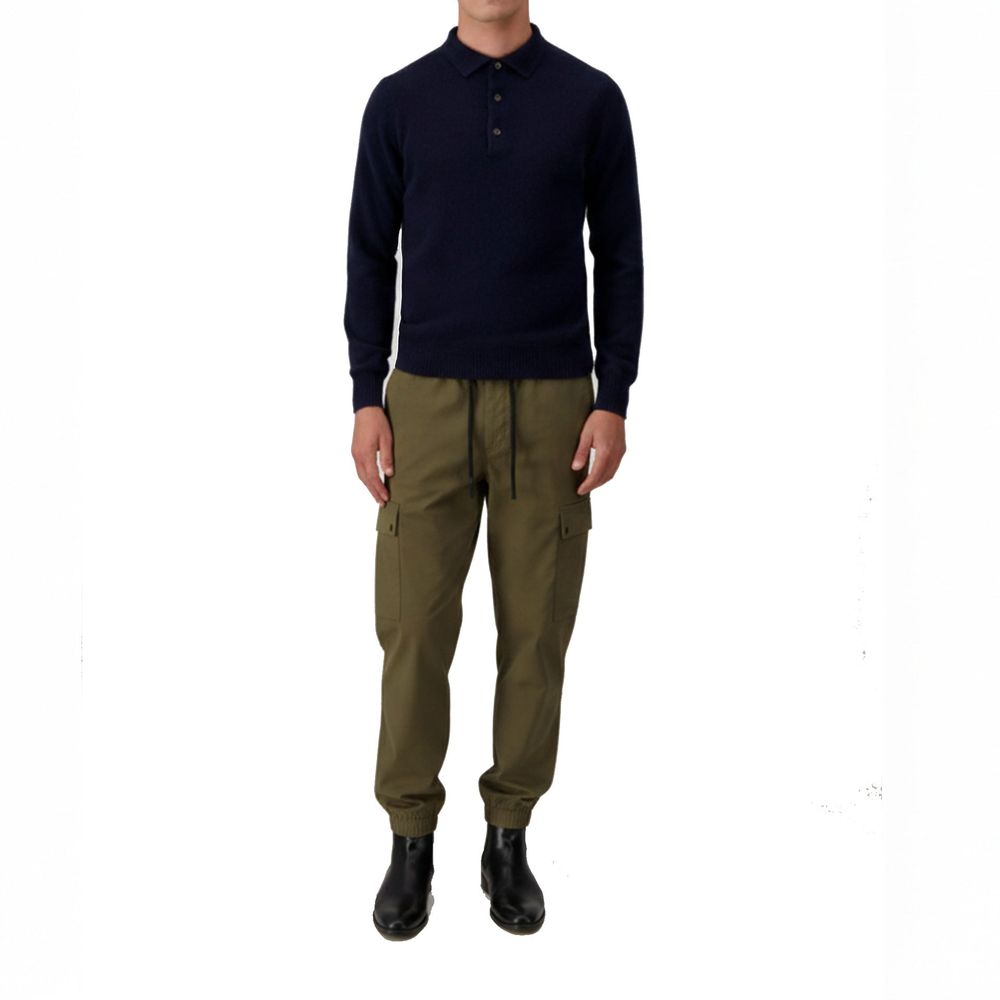 Herno Bicolor Polyester Cargo Pants | Regal Royce