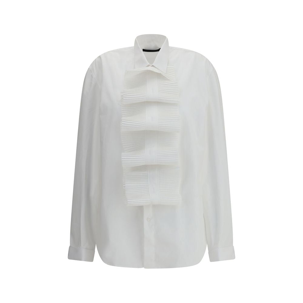 ALAINPAUL White Cotton Shirt | Regal Royce