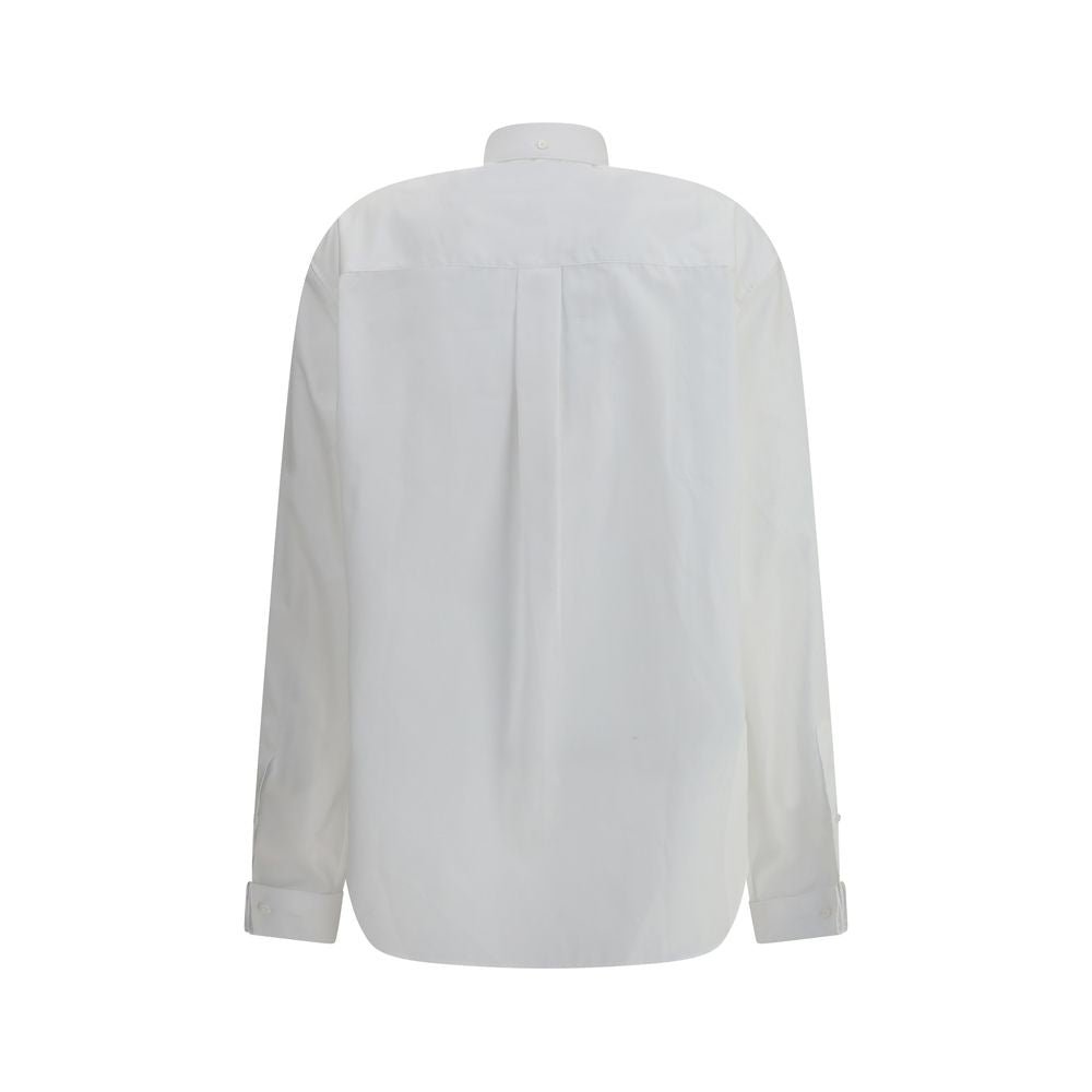 ALAINPAUL White Cotton Shirt | Regal Royce