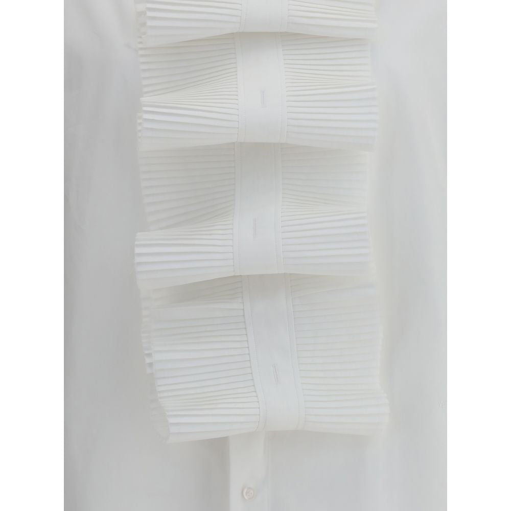 ALAINPAUL White Cotton Shirt | Regal Royce
