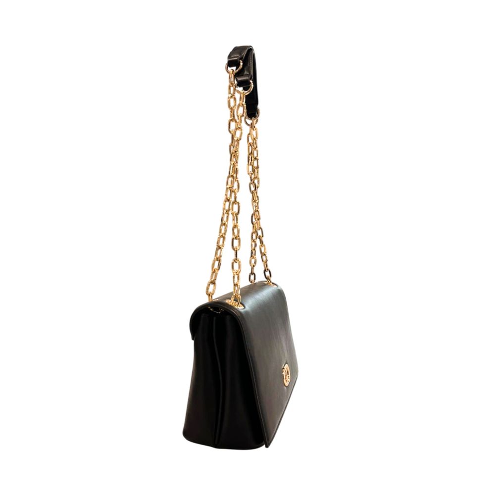 Twinset Black PU Women Crossbody Bag | Regal Royce